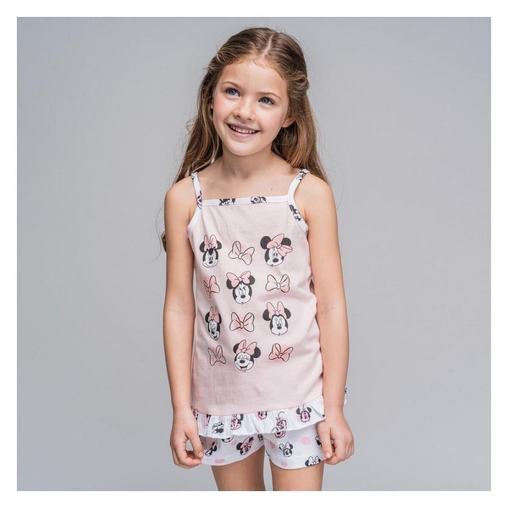 Pyjama Enfant Minnie Mouse Rose