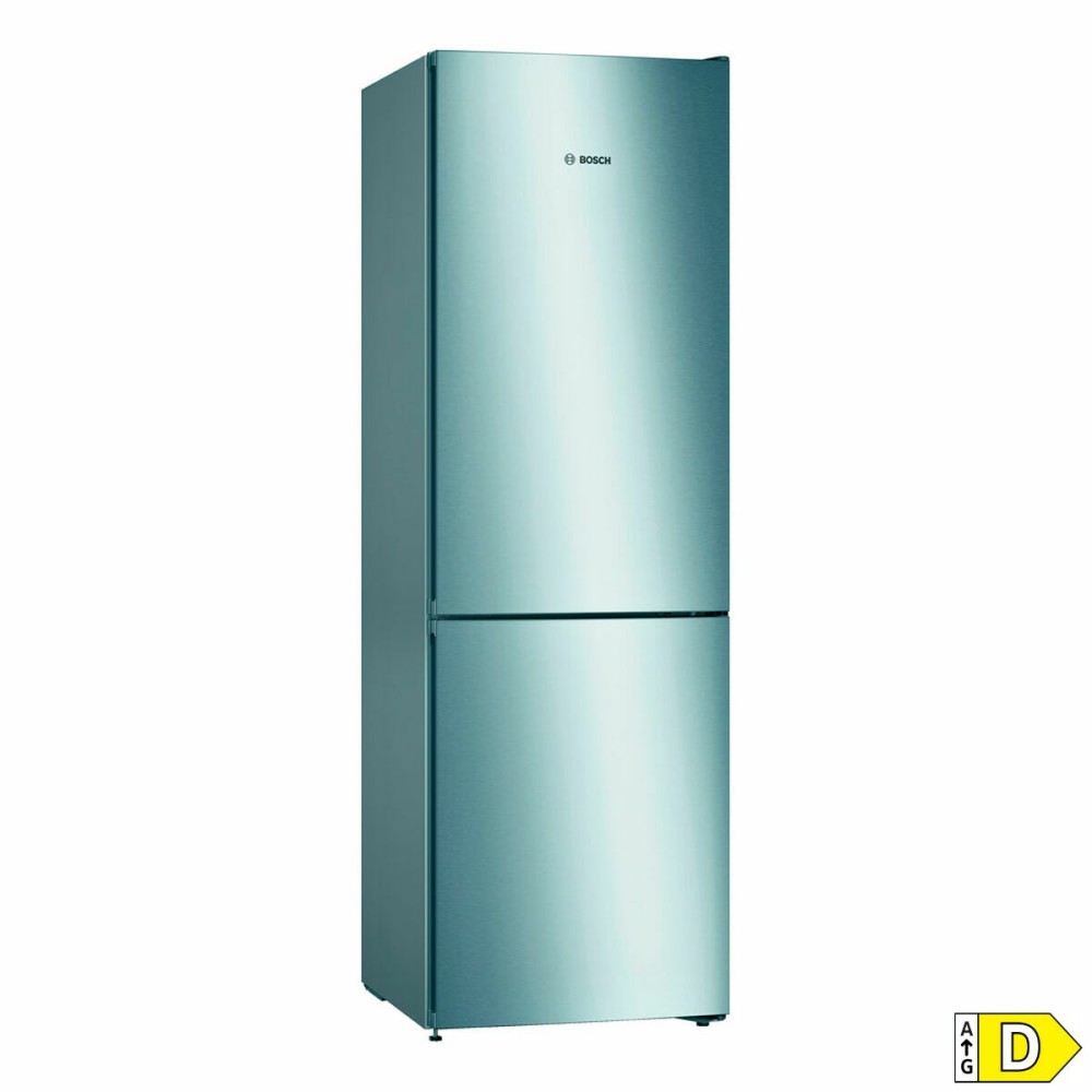 Combined Refrigerator BOSCH KGN36VIDA   186 Silver Steel (186 x 60 cm)