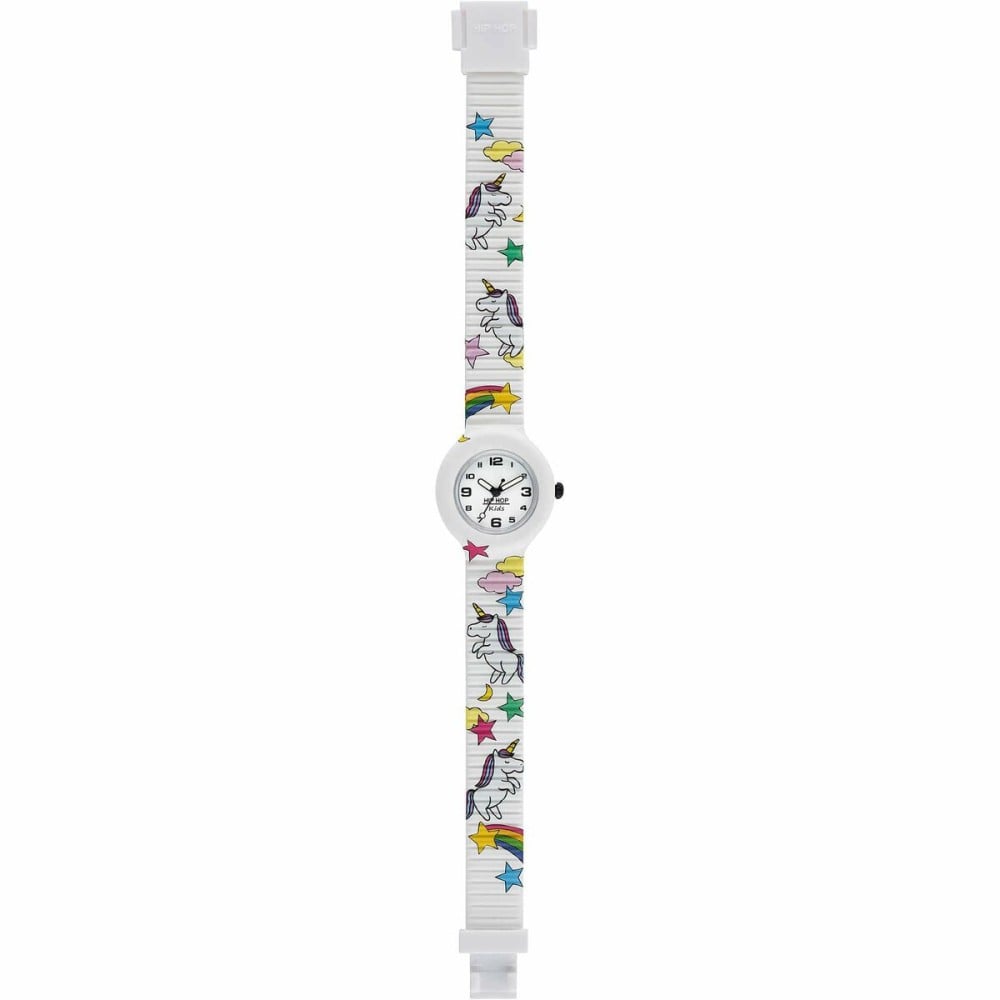 Montre Unisexe Hip Hop HWU0811 Blanc (Ø 28 mm)