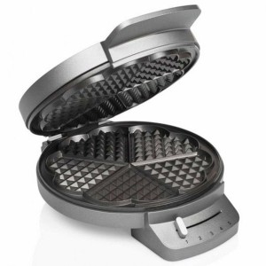 Waffeleisen Princess 01.132380.01.001 1200 W Schwarz Silberfarben Stahl