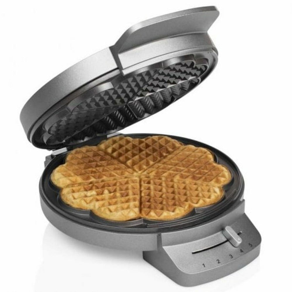 Waffeleisen Princess 01.132380.01.001 1200 W Schwarz Silberfarben Stahl