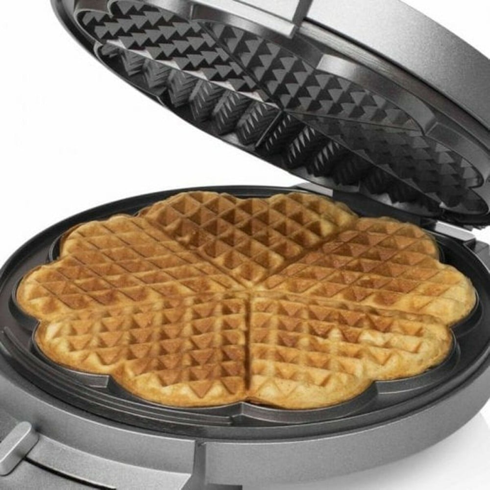 Waffeleisen Princess 01.132380.01.001 1200 W Schwarz Silberfarben Stahl