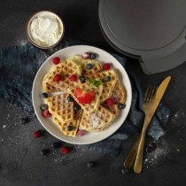 Waffeleisen Princess 01.132380.01.001 1200 W Schwarz Silberfarben Stahl