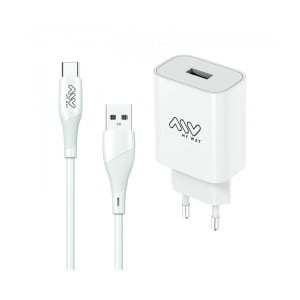 Chargeur mural Myway Blanc 12 W