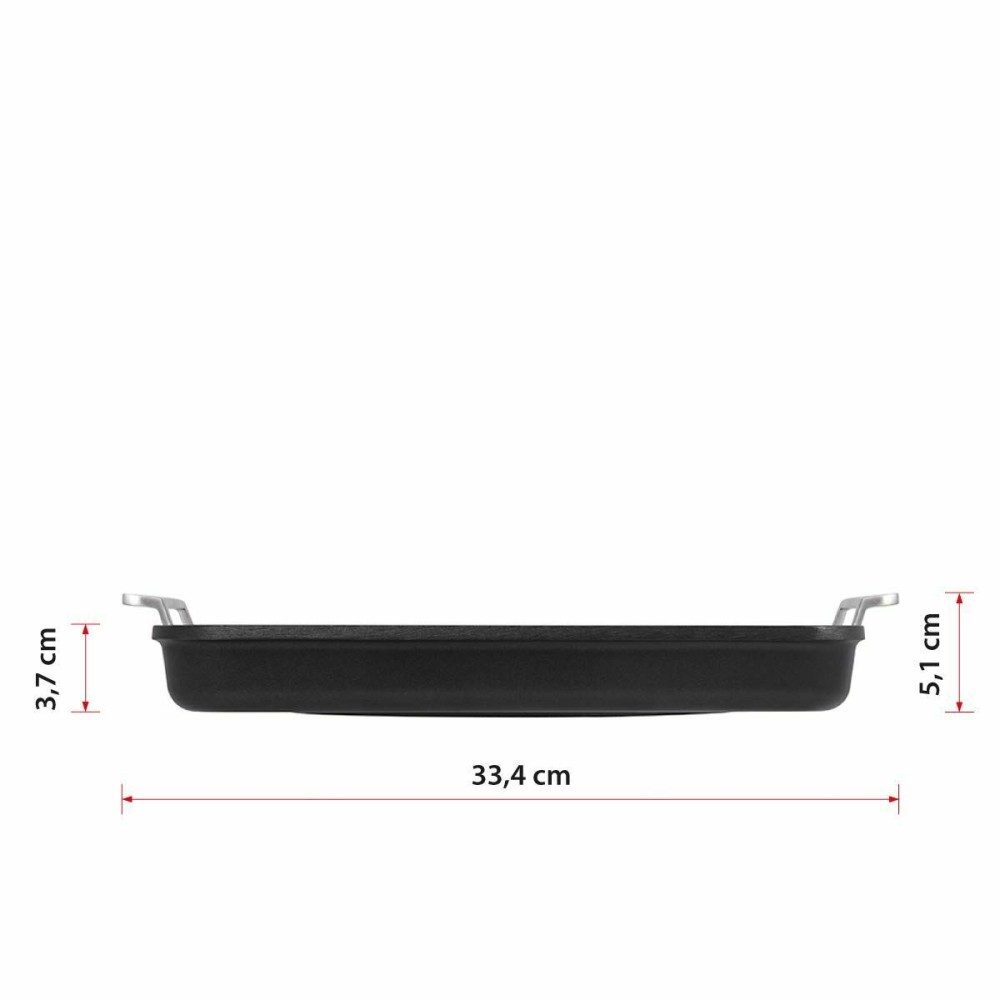 Grill Valira 4652/25 28 x 28 cm 25 x 28 cm Schwarz Metall Aluminium Ø 28 cm