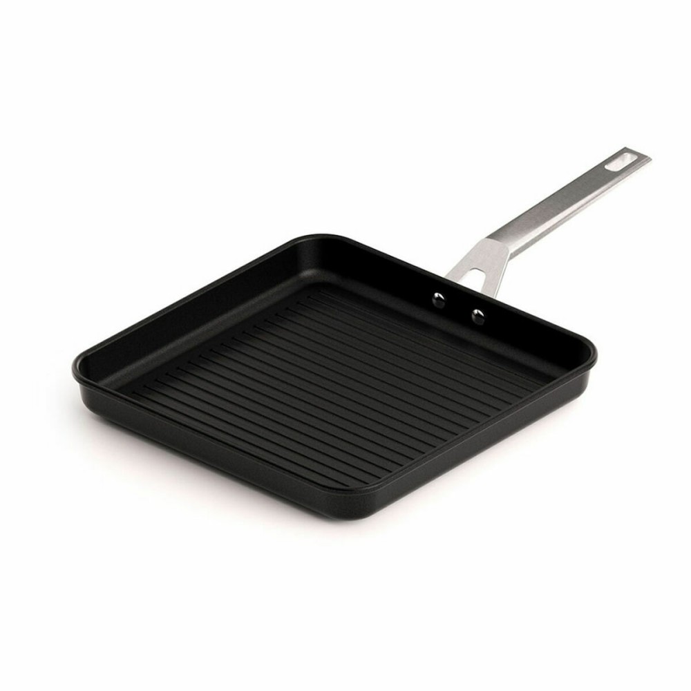 Barbecue Valira 4646/25 28 x 28 cm Black Black/Silver Metal Aluminium Ø 28 cm Induction