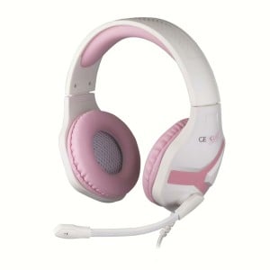 Headphones with Microphone KONIX KX GK GIRL CRYSTAL White (1 Unit)