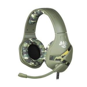 Headphones with Microphone KONIX KX MY UNIV NEMESIS CAMO Black Multicolour