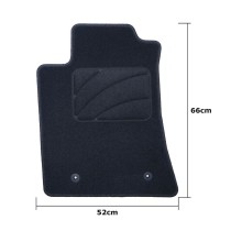 Car Floor Mat Set OCC Motorsport OCCTY0004 TOYOTA AVENSIS 5 Pieces