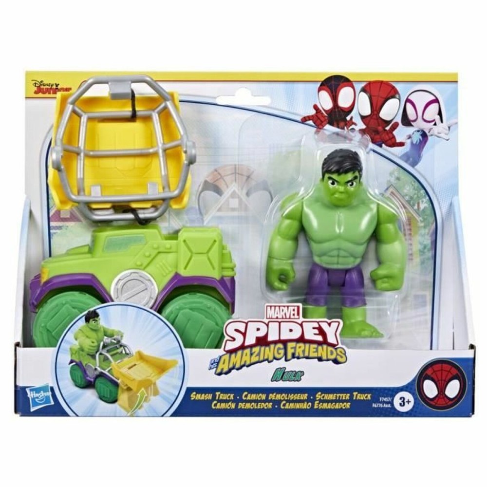 Playset Hasbro Spidey Hulk Wrecker Truck Set