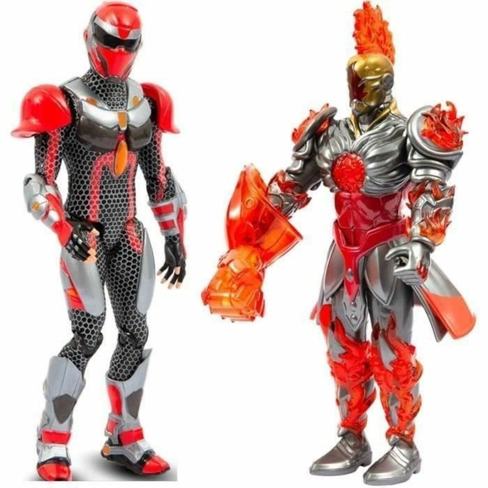 Playset Gormiti GORMITI - Scion and Gormiti associated Fire - Zane and Fireon 15 cm