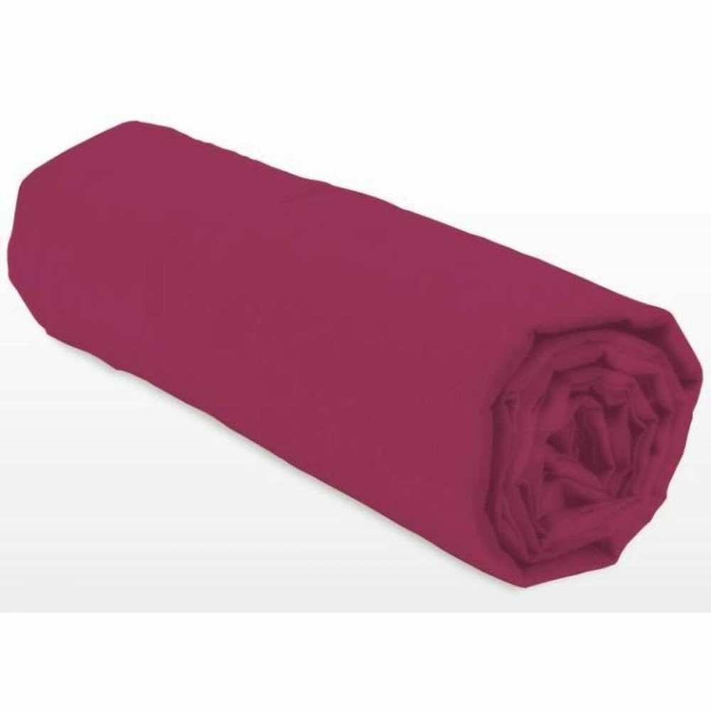 Fitted bottom sheet Lovely Home LH71608 Fuchsia 160 x 200 + 35 cm