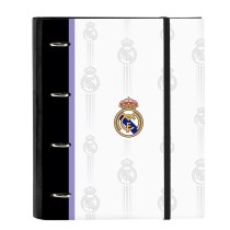 Ringbuch Real Madrid C.F. Schwarz Weiß (27 x 32 x 3.5 cm)