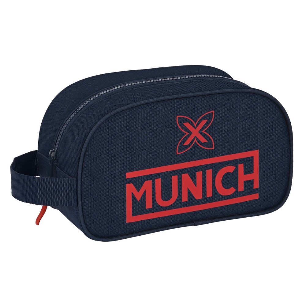 Kinder-Kulturbeutel Munich Flash Marineblau 26 x 15 x 12 cm