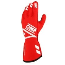 Gants OMP ONE EVO FX Rouge XS FIA 8856-2018