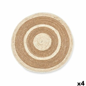 Carpet GiftDecor 94282 Natural Esparto grass 100 x 2 x 100 cm (4 Units)