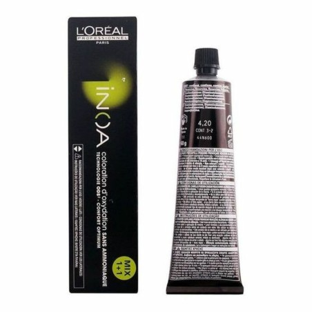 Teinture sans ammoniaque Inoa L'Oreal Professionnel Paris 4741 Nº 4,20 Nº 4,20 60 g