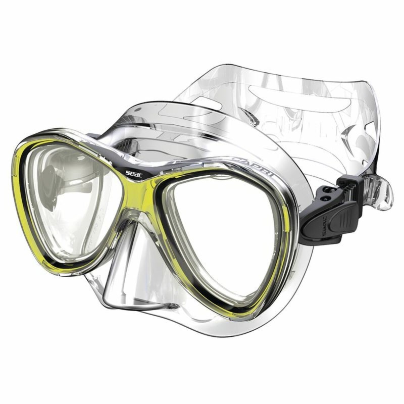 Lunettes de bain Seac 75001300536 Jaune Taille unique