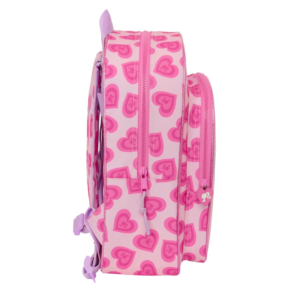 Schulrucksack Barbie Love Rosa 26 x 34 x 11 cm