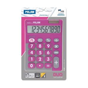 Calculatrice Milan Duo Calculator Rose PVC