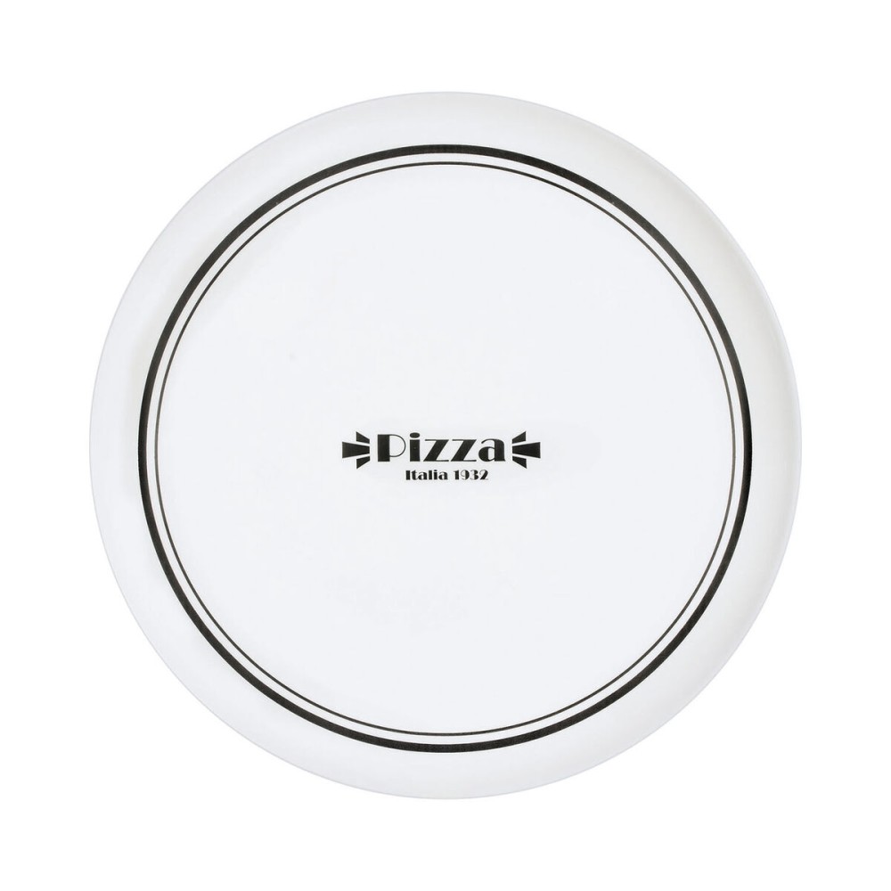 Plat pour pizza Luminarc Firend's Time Bistro Blanc Noir verre Ø 32 cm (12 Unités)