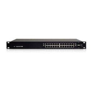 Schalter für das Netz mit Schaltschrank UBIQUITI ES-24-250W 24xGB 2xSFP