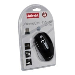 Wireless Mouse Activejet AMY-313 Black/Grey