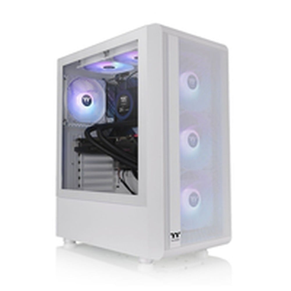 Boîtier ATX semi-tour THERMALTAKE S200 TG ARGB Blanc