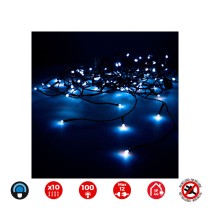 LED-Lichterkette EDM 71259 Blau Durchsichtig 1,8 W 2 x 1 m (1 Stück)