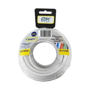 Cable EDM 28154 White 3 x 2,5 mm 20 m