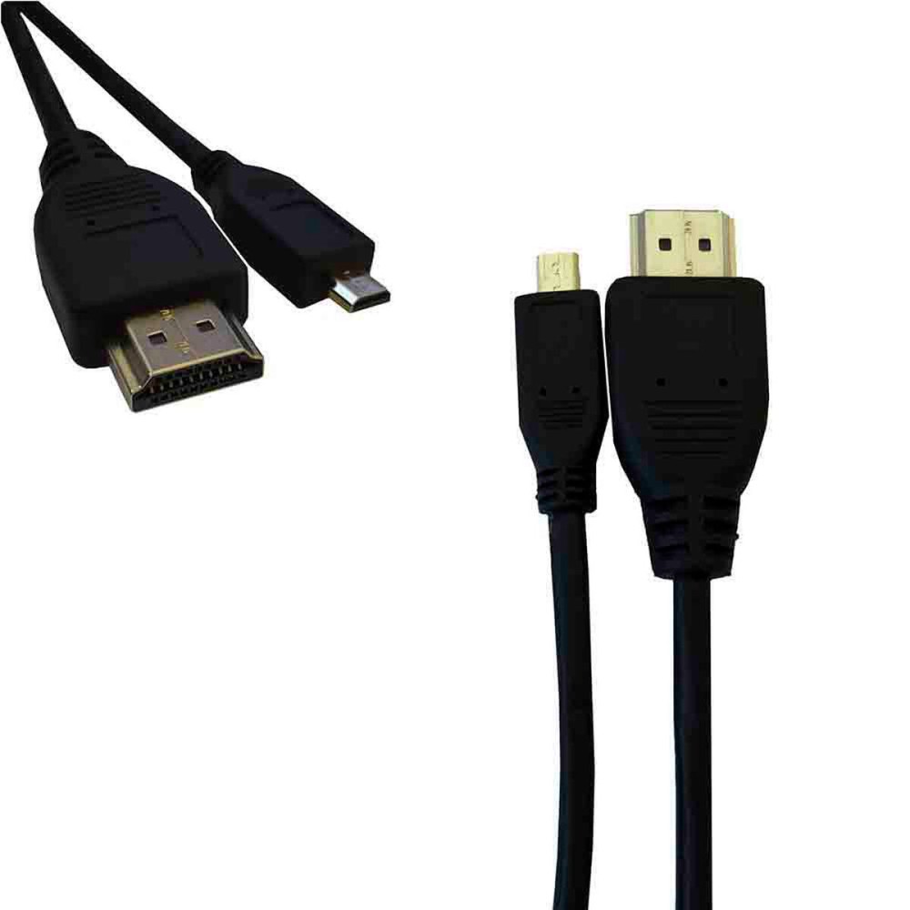 Câble HDMI vers Micro HDMI EDM 51234 Noir 1 m