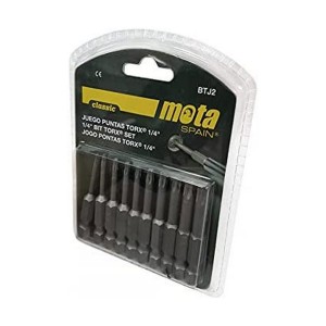 Satz von Spitzen Mota btj2 50 mm 10 Stück