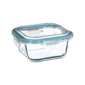 Lunchbox 5five Simply Smart Blau Durchsichtig Kristall 530 ml 13,8 x 13,8 x 6,8 cm