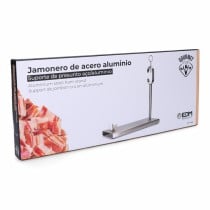 Support à jambon en acier inoxydable EDM Argenté Métal Acier inoxydable Aluminium 40 x 16,5 x 42 cm