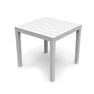 Table de Salle à Manger IPAE Progarden Bali Blanc 78 x 78 x 72 cm