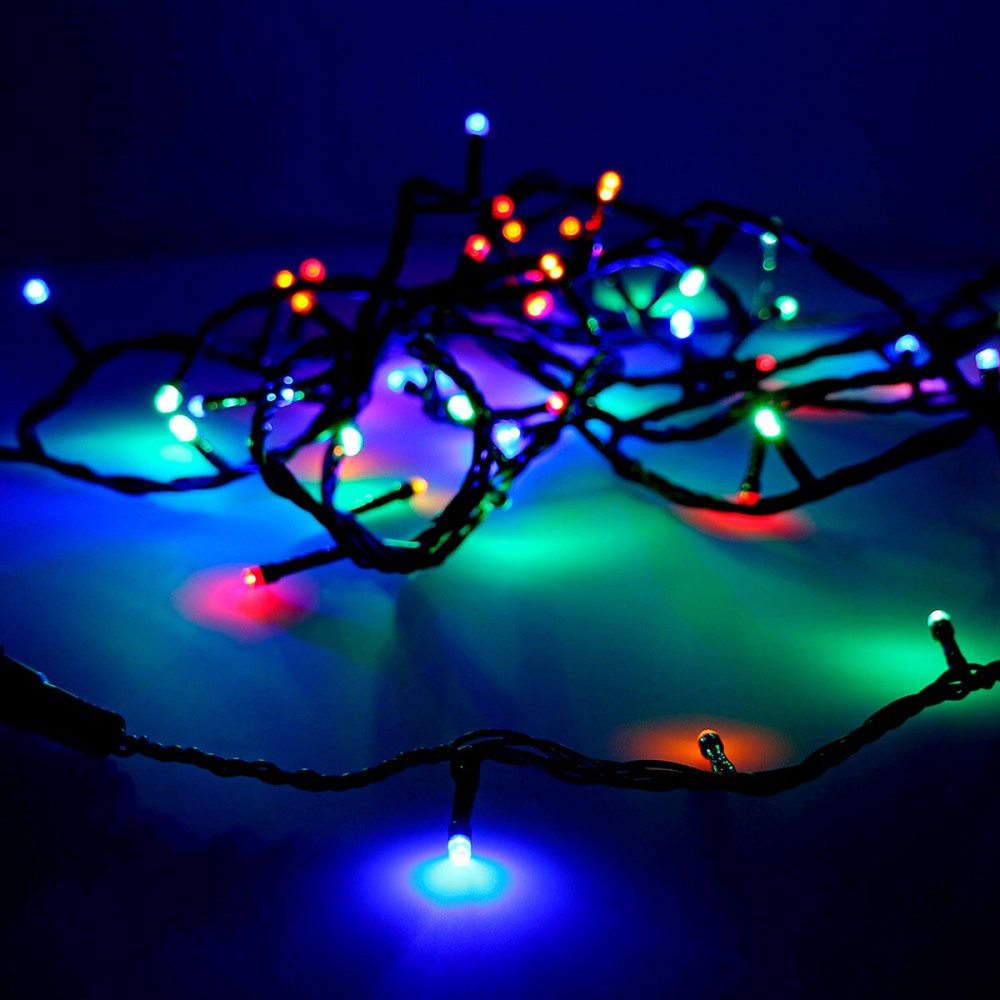 Wreath of LED Lights EDM 71253 Easy-Connect Multicolour 4 m