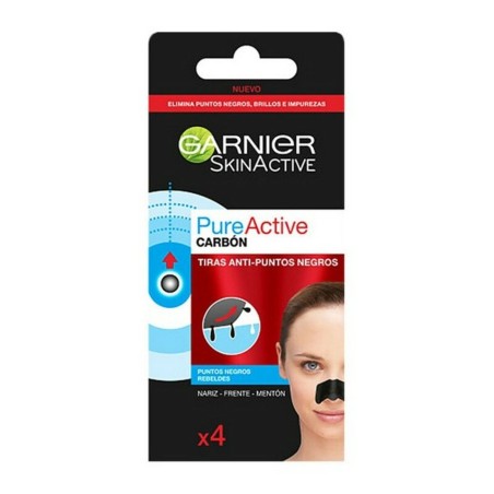 Bandes de Nettoyage  Pores Pure Active Carbon Garnier (4 uds)