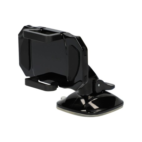 Mobile Phone Holder for Car with Suction Cup KSIX 360º Black