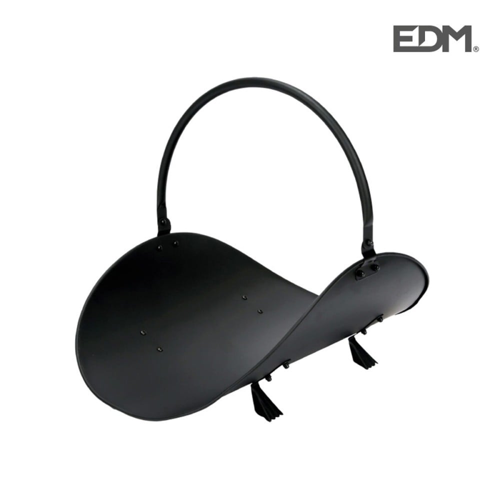 Log basket EDM 85753 Metal 48 x 35 x 38 cm