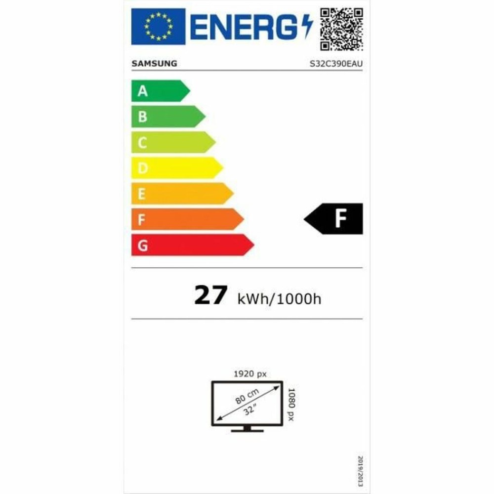 Gaming Monitor Samsung S32C390EAU 32" Full HD 32" 75 Hz