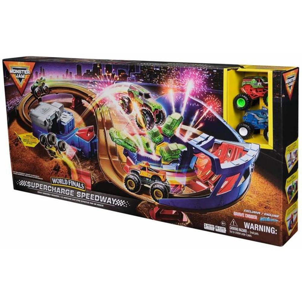 Rennbahn Spin Master Supercharger MonsterJam