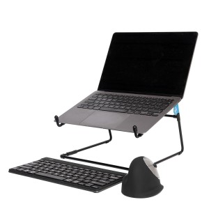 Laptop-Stand R-Go RGOSC020BL Stahl