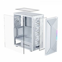 Boîtier ATX semi-tour Nfortec NF-CS-NERVIA-W Blanc