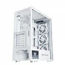 Boîtier ATX semi-tour Nfortec NF-CS-NERVIA-W Blanc