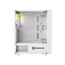 Boîtier ATX semi-tour Nfortec NF-CS-CAELUM-WHITE Blanc