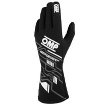 Karting Handschuhe OMP MY2025 Weiß Schwarz FIA 8856-2018