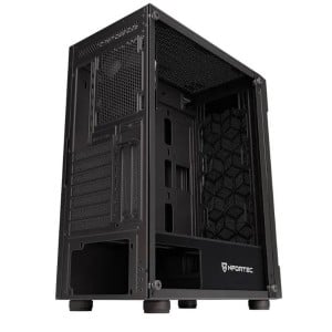 ATX Semi-Tower Gehäuse Nfortec NF-CS-AZIR-B Schwarz