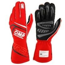 Karting Gloves OMP MY2025 Red FIA 8856-2018