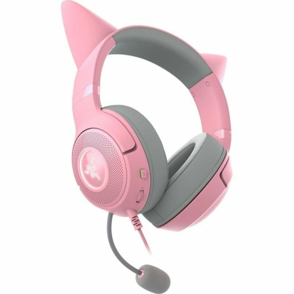 Gaming Headset mit Mikrofon Razer Kraken X Lite Rosa