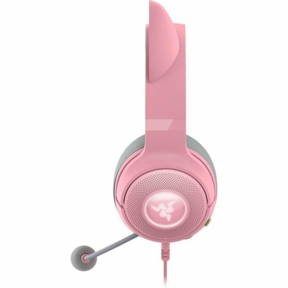 Gaming Headset with Microphone Razer Kraken X Lite Pink